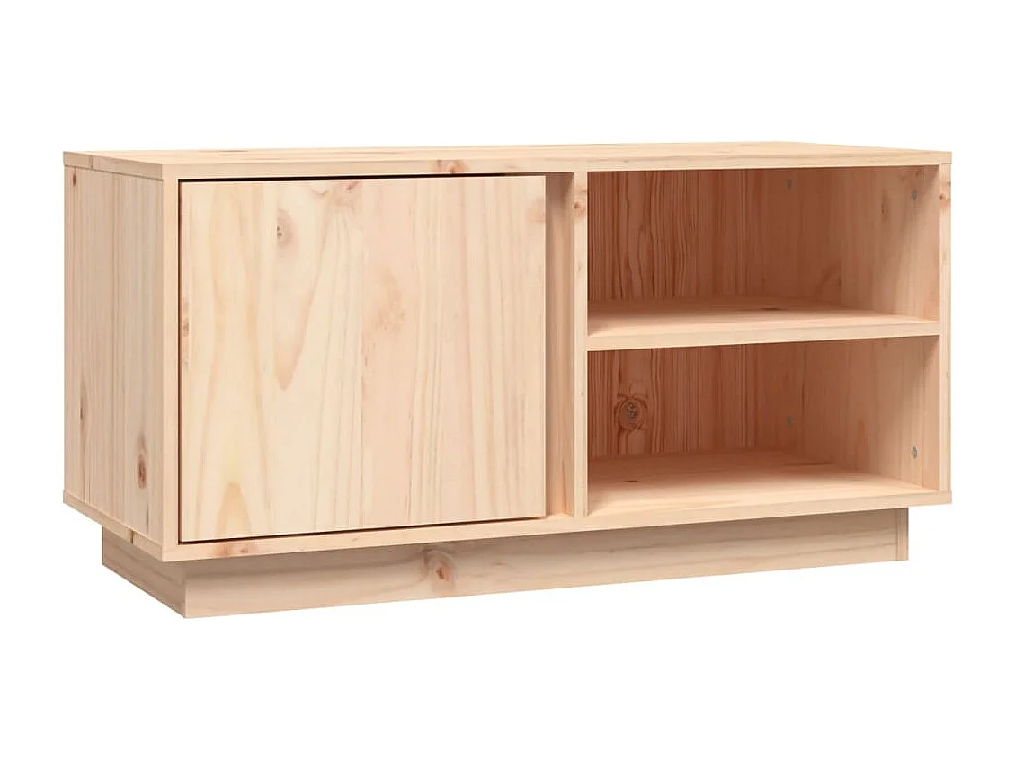 Meuble TV | Banc TV | Armoire TV 80x35x40,5 cm Bois de pin massif