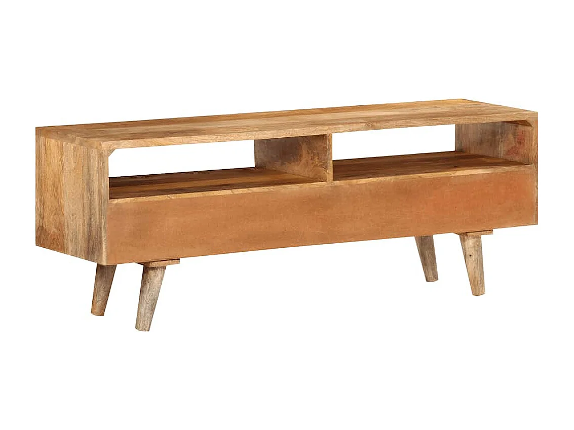 Mueble de TV | Mueble de salón madera maciza de mango 110x30x41 cm