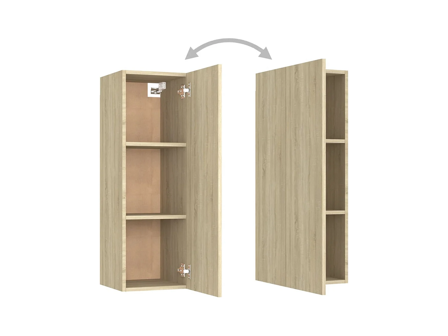 Ensemble de meubles TV | Bancs TV | Armoires TV 5 pcs Chêne sonoma Bois d'ingénierie