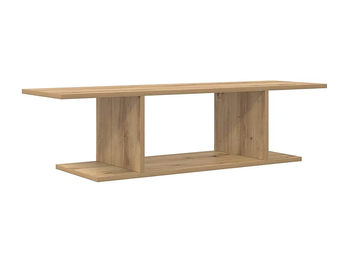 Meuble TV | Banc TV | Armoire TV Marron 103 x 30 x 26,5 cm Bois d'ingénierie