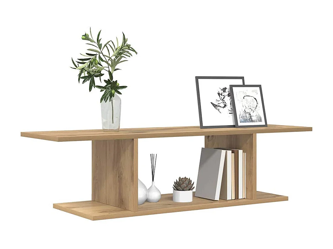 Meuble TV | Banc TV | Armoire TV Marron 103 x 30 x 26,5 cm Bois d'ingénierie