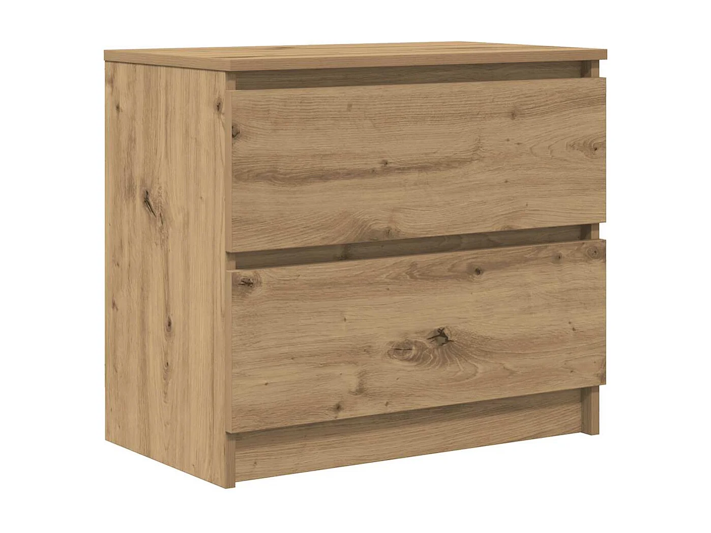 Meuble TV | Banc TV | Armoire TV chêne artisanal 60x35x54 cm bois d'ingénierie