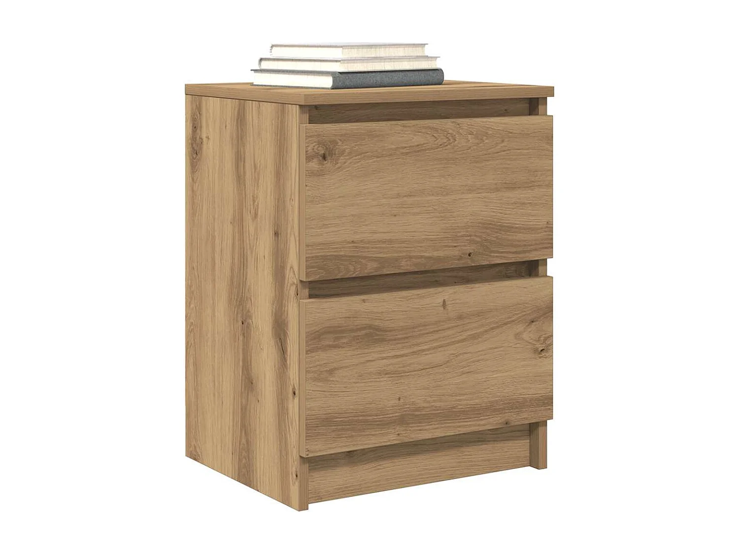 Meuble TV | Banc TV | Armoire TV chêne artisanal 40x35x54 cm bois d'ingénierie