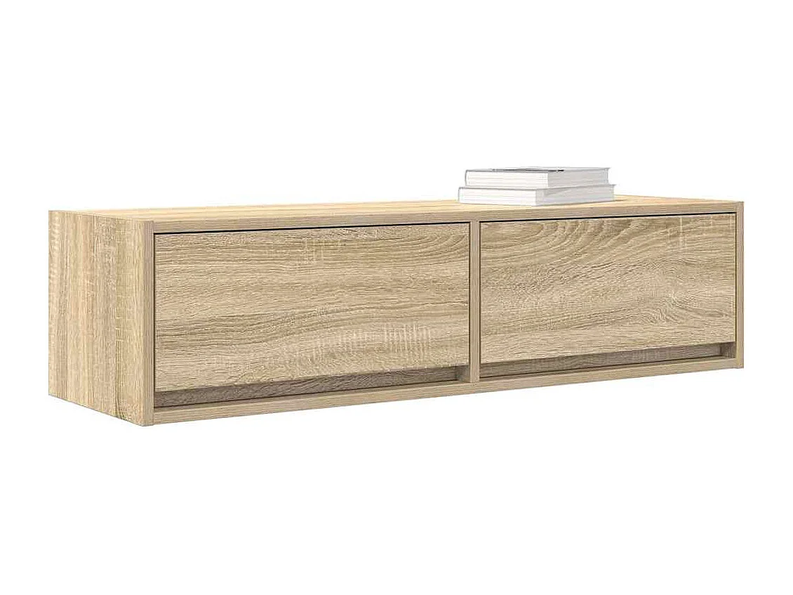 Gabinete de TV | Mueble de TV | Mueble de salón con cajón Roble Sonoma 100 x 31 x 25.5 cm