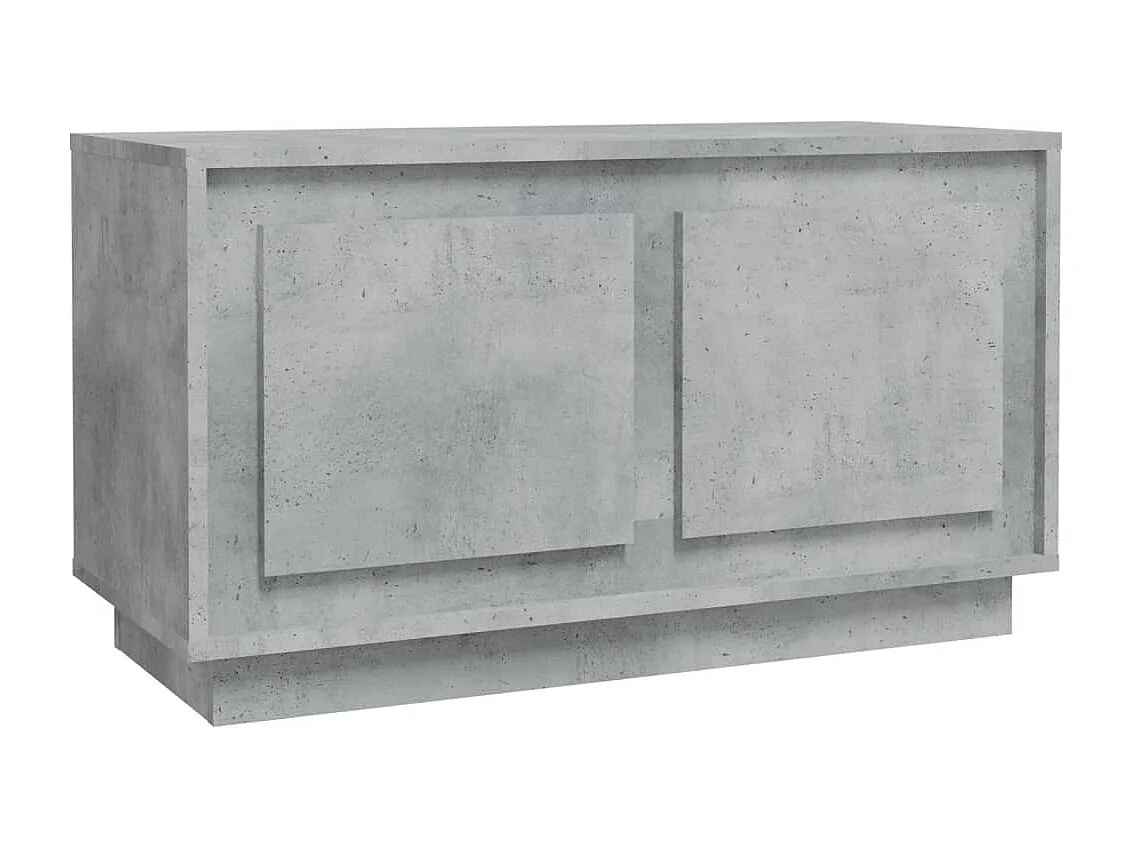 Mueble para TV  | Gabinete de TV |  Mueble de salón madera contrachapada gris hormigón 80x35x45 cm
