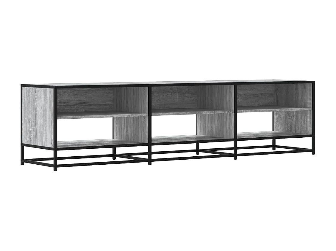 Mueble de TV | Mueble de salón madera de ingeniería gris Sonoma 180x40x46 cm