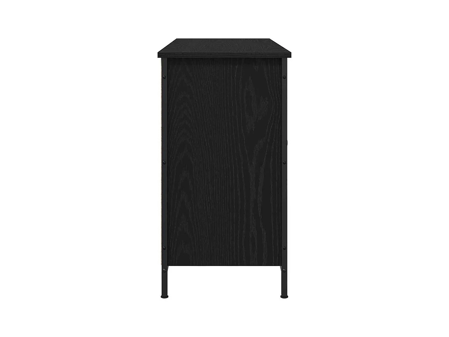 Gabinete de TV | Mueble de TV | Mueble de salón Roble negro 101 x 35 x 65 cm