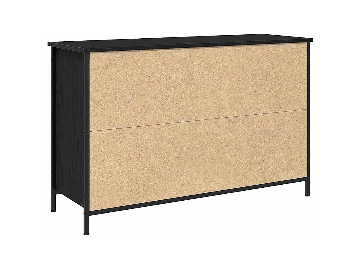 Gabinete de TV | Mueble de TV | Mueble de salón Roble negro 101 x 35 x 65 cm