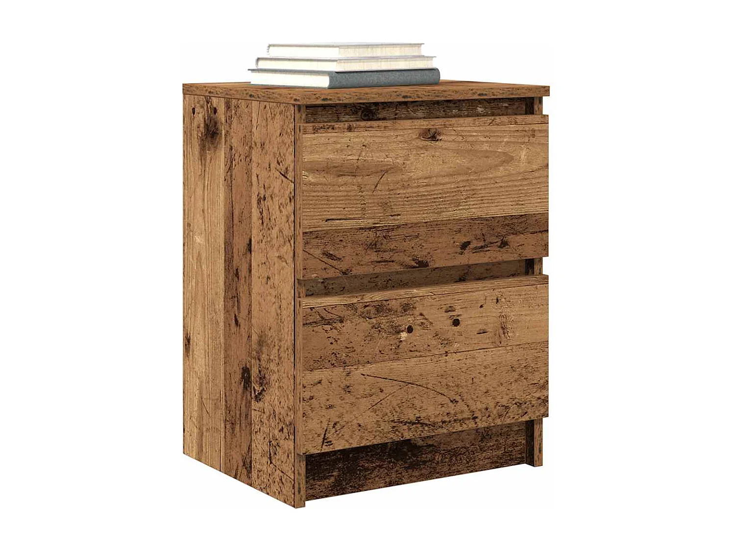 Tv-meubel | Tv-Bank | TV-kast40x35x54 cm spaanplaat oud hout