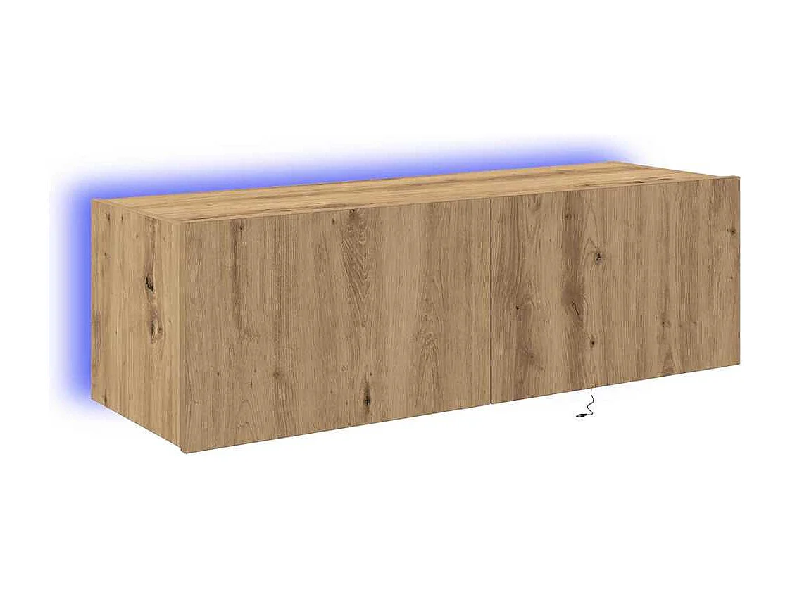 Mueble de TV | Mueble de salón Montado en la Pared Roble artisan 100 x 35 x 31 cm