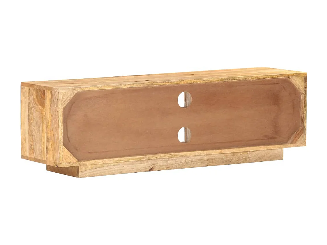 Meuble TV | Banc TV | Armoire TV 116x30x35 cm Bois de manguier solide