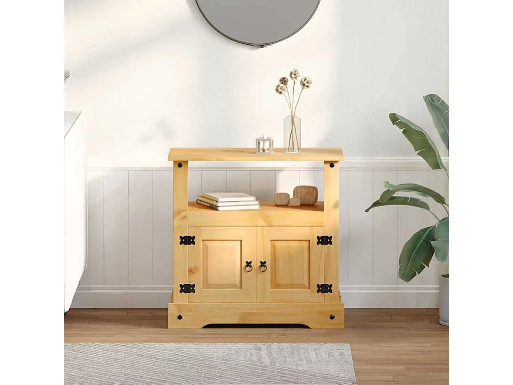 Meuble TV | Banc TV | Armoire TV Gamme Corona pin mexicain 80x43x78 cm