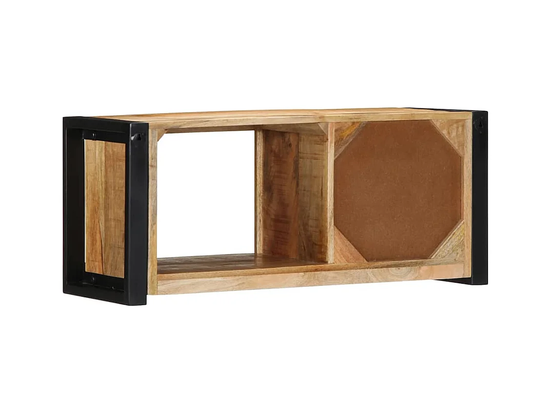 Mueble para la TV | Gabinete de TV | Mueble de salón 80x30x35 madera maciza mango rugosa