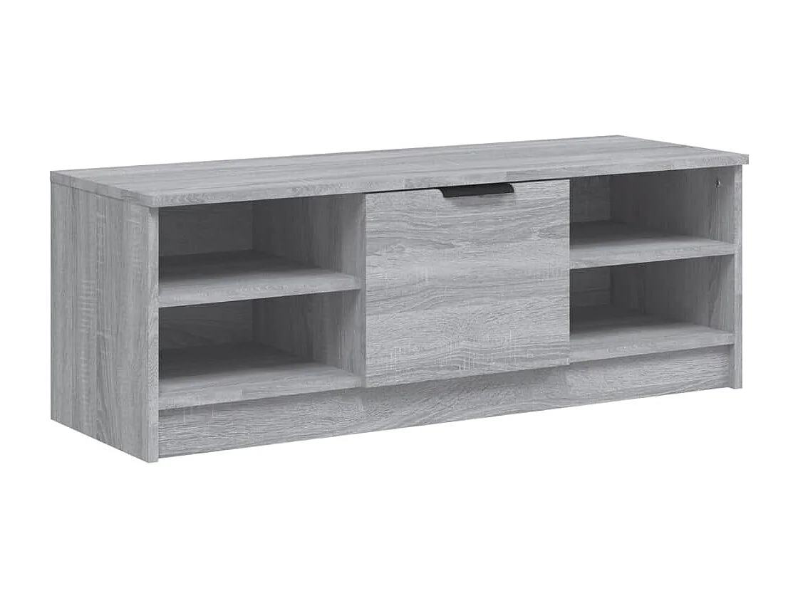 Tv-meubel | Tv-Bank | TV-kast102x35,5x36,5 cm bewerkt hout grijs sonoma eikenkleur