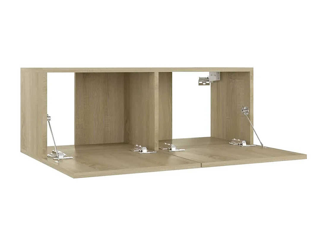 Meuble TV | Banc TV | Armoire TV Chêne sonoma 80x30x30 cm Bois d’ingénierie