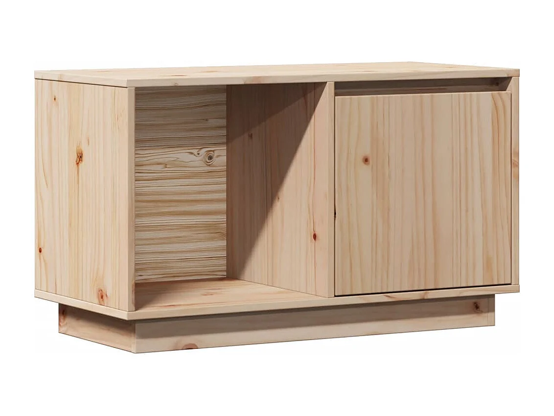 Mueble de TV | Mueble de salón de madera maciza de pino 74x35x44 cm