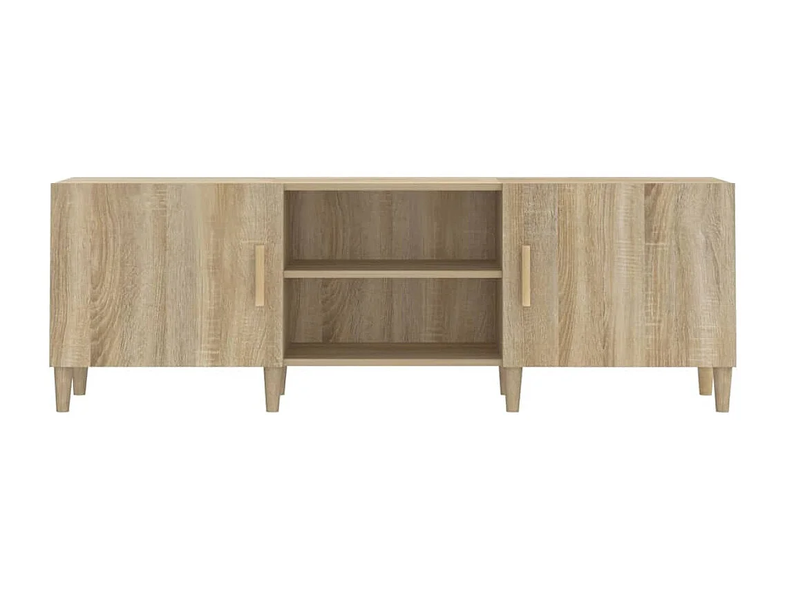 Meuble TV | Banc TV | Armoire TV Chêne sonoma 150x30x50 cm Bois d'ingénierie