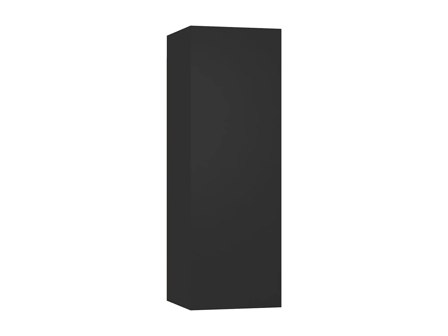 Mueble para TV  | Gabinete de TV |  Mueble de salón madera contrachapada negro 30,5x30x90 cm