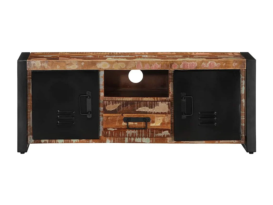 Meuble TV | Banc TV | Armoire TV 100x30x40 cm Bois de récupération solide