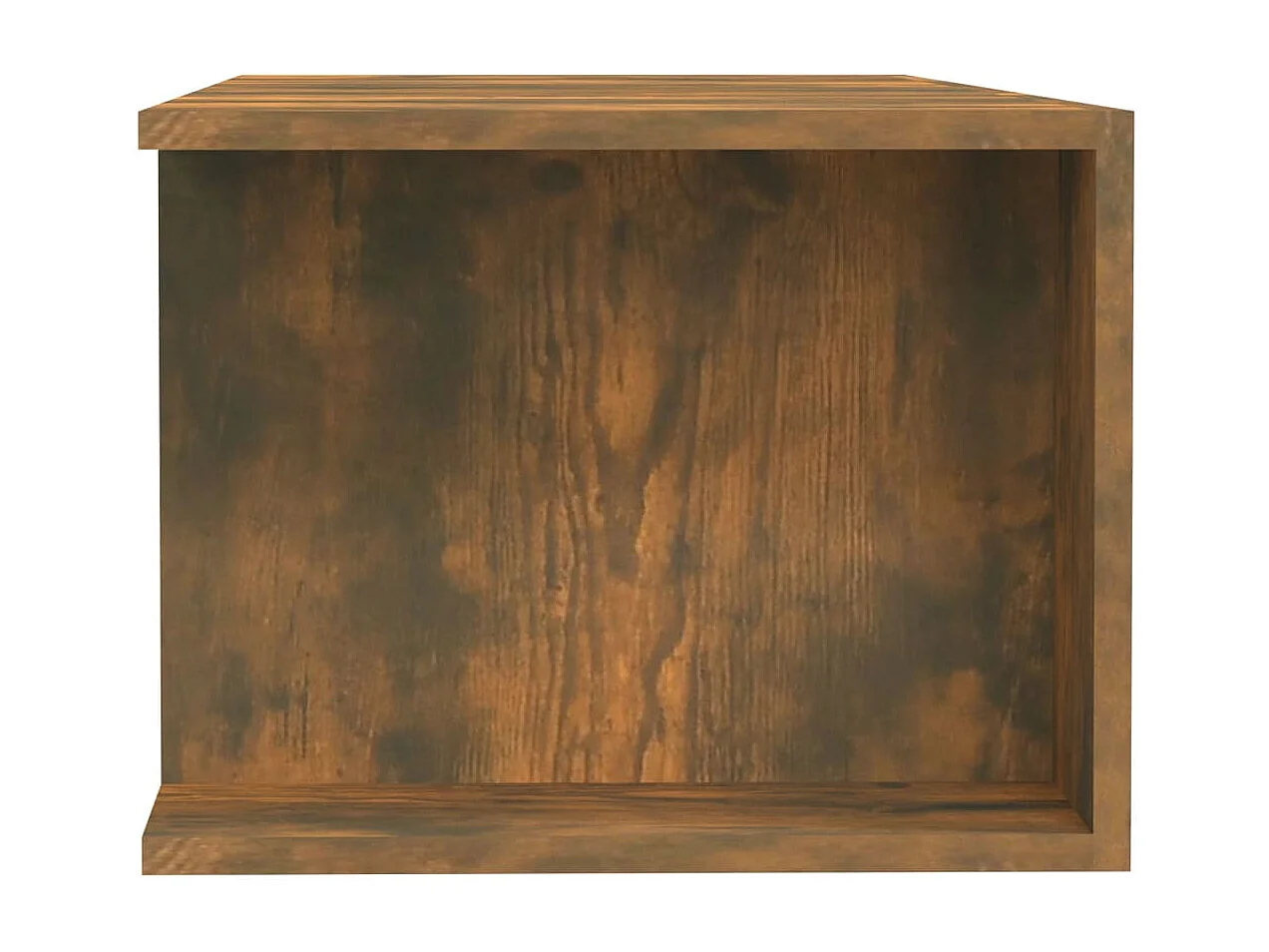 Mueble de TV | Mueble de salón con luces LED roble ahumado 135x39x30 cm