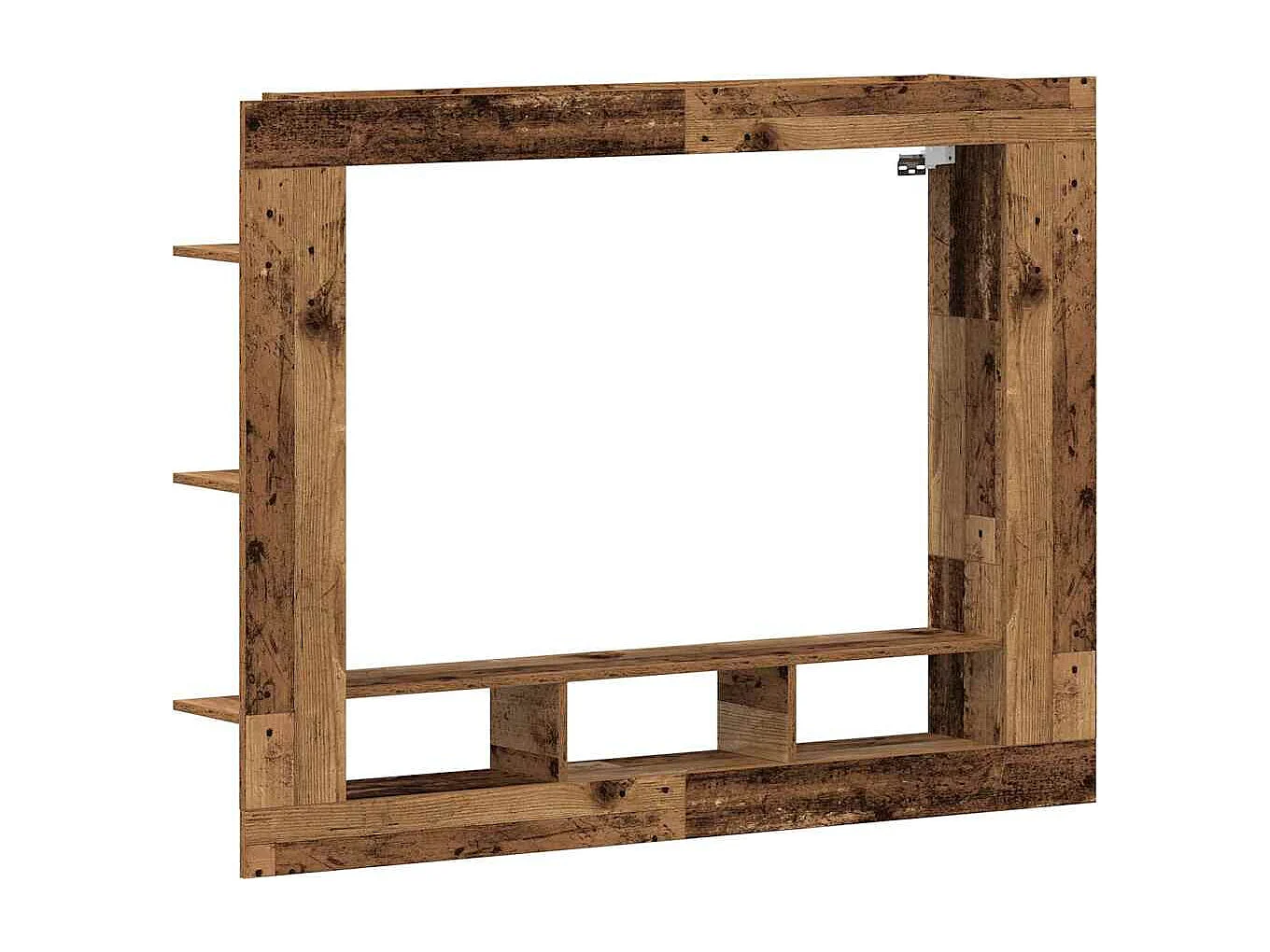 Meuble TV | Banc TV | Armoire TV Mural Bois Vieilli 152x22x113 cm