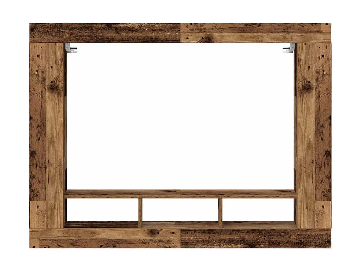 Meuble TV | Banc TV | Armoire TV Mural Bois Vieilli 152x22x113 cm