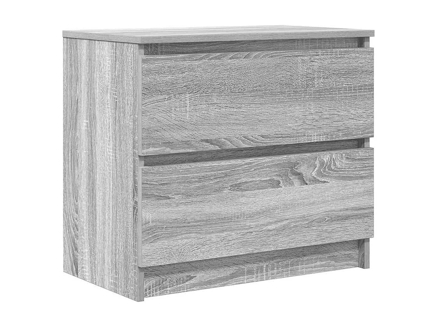 Tv-meubel | Tv-Bank | TV-kast60x35x54 cm bewerkt hout grijs sonoma eikenkleurig
