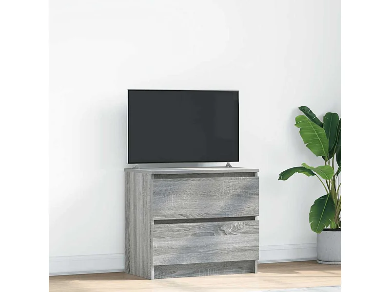 Meuble TV | Banc TV | Armoire TV sonoma gris 60x35x54 cm bois d'ingénierie