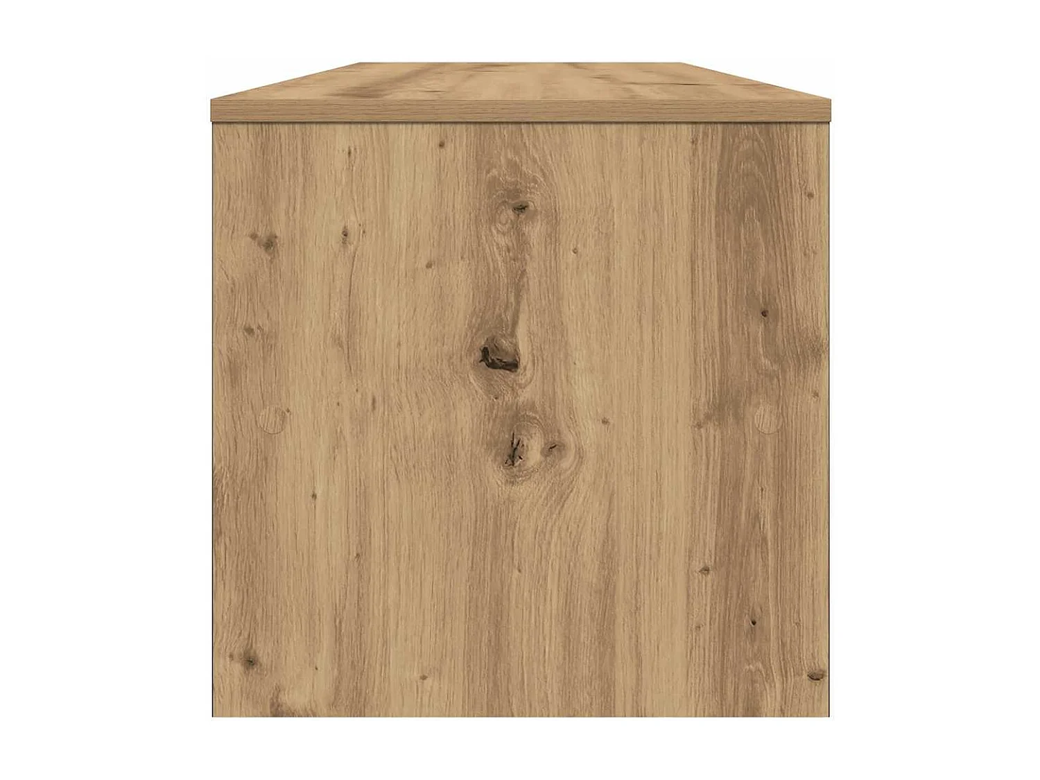 Meuble TV | Banc TV | Armoire TV chêne artisanal 100x40x40 cm bois d'ingénierie