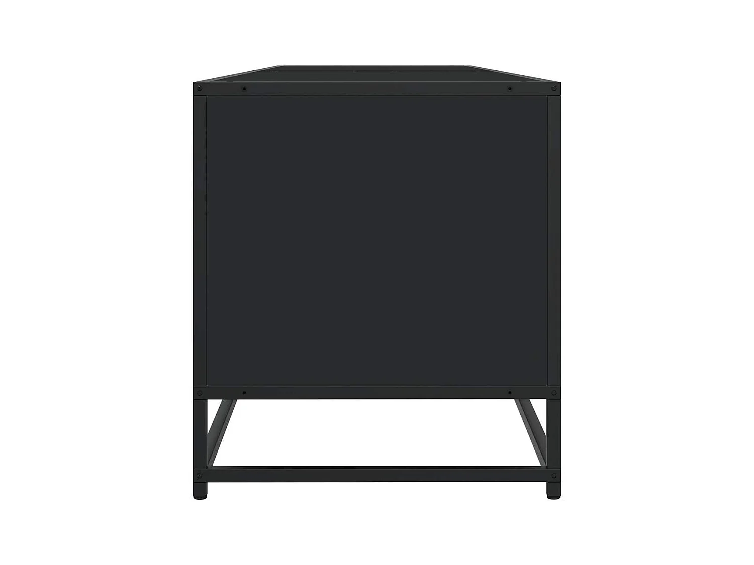 Mueble de TV | Mueble de salón madera de ingeniería negro 180,5x40x46 cm