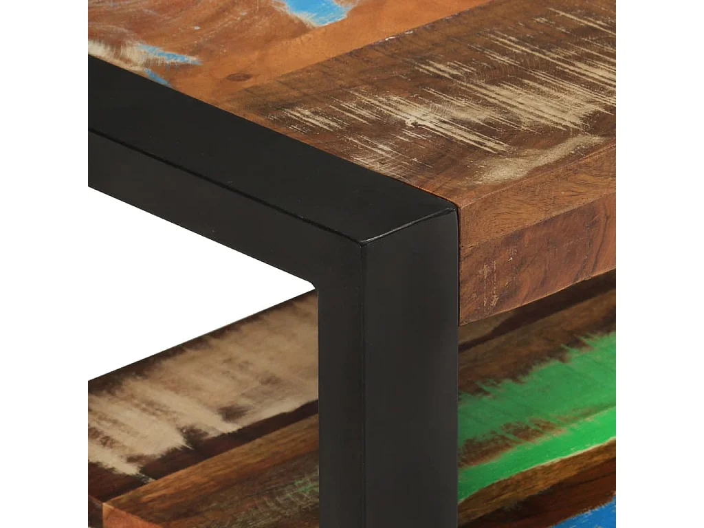 Meuble TV | Banc TV | Armoire TV 120x30x45 cm Bois massif de récupération