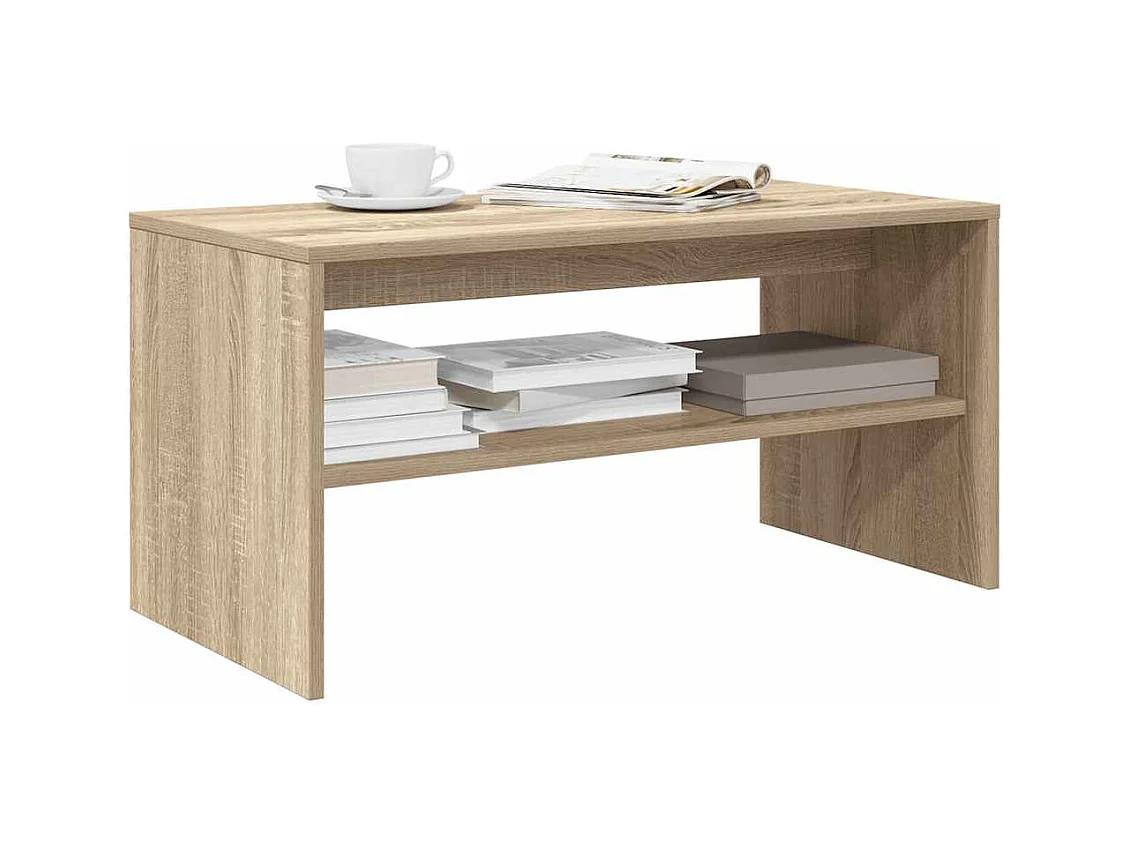 Tv-meubel | Tv-Bank | TV-kast80x40x40 cm bewerkt hout sonoma eikenkleurig
