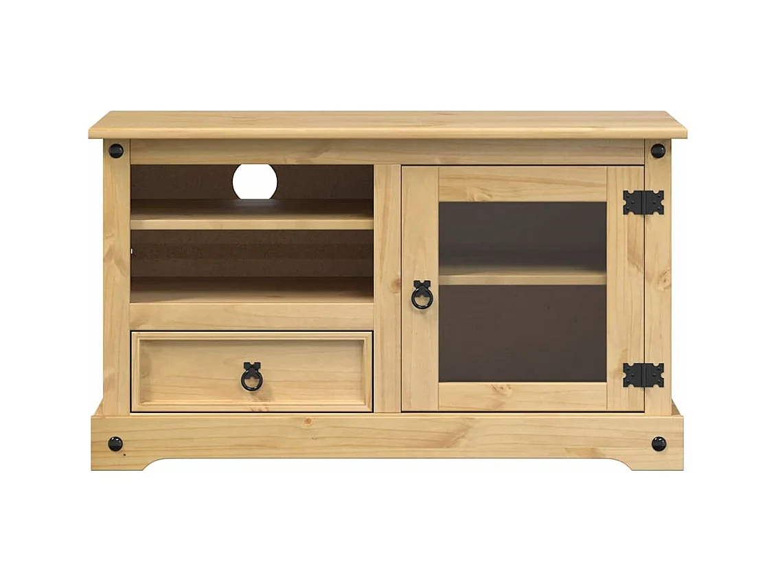 Meuble TV | Banc TV | Armoire TV Corona 100x45x58 cm bois de pin massif