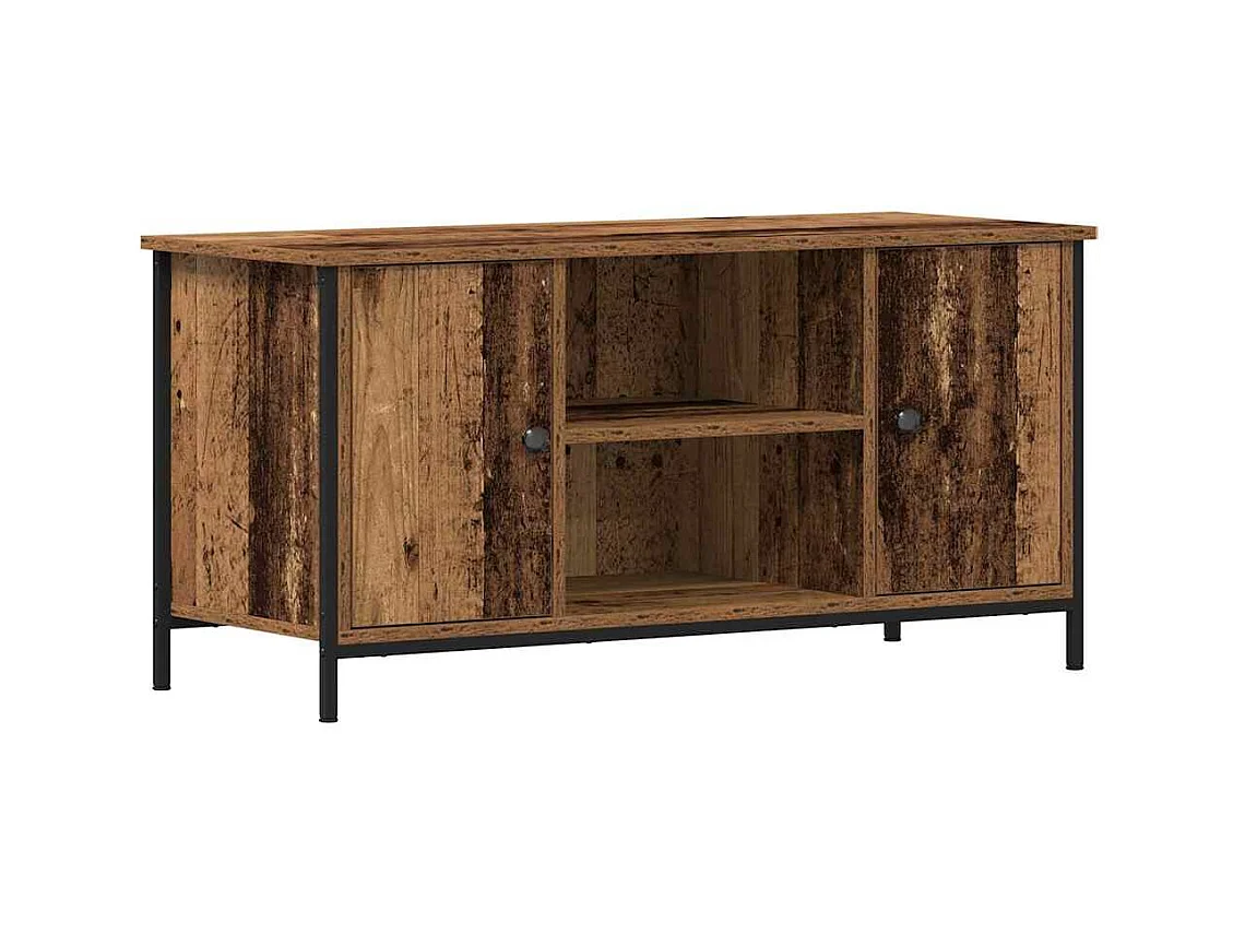 Gabinete de TV | Mueble de TV | Mueble de salón Madera vieja 100 x 40 x 50 cm