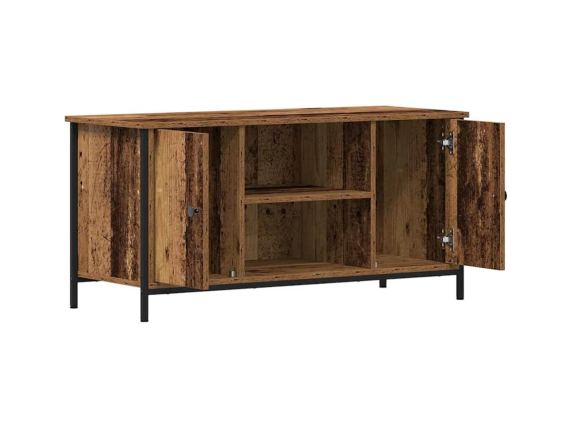 Gabinete de TV | Mueble de TV | Mueble de salón Madera vieja 100 x 40 x 50 cm