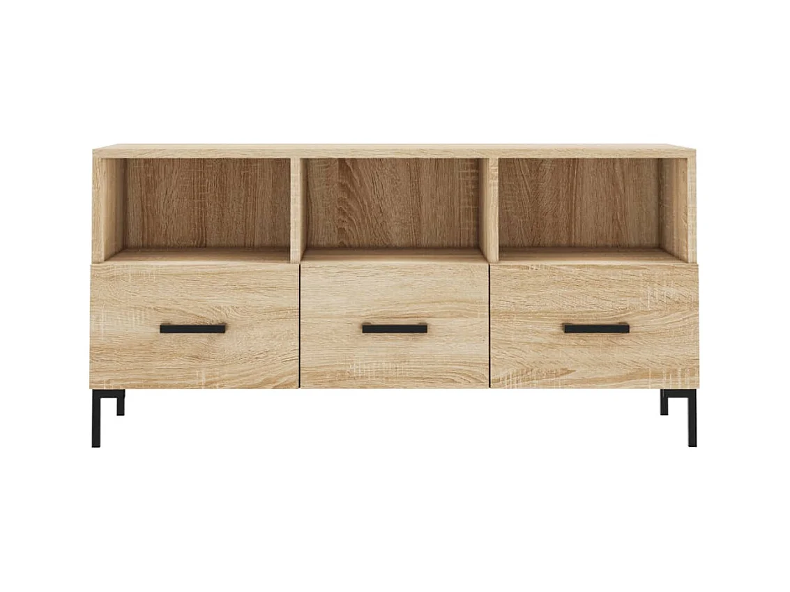 Mueble de TV | Mueble de salón madera de ingeniería roble Sonoma 102x36x50 cm