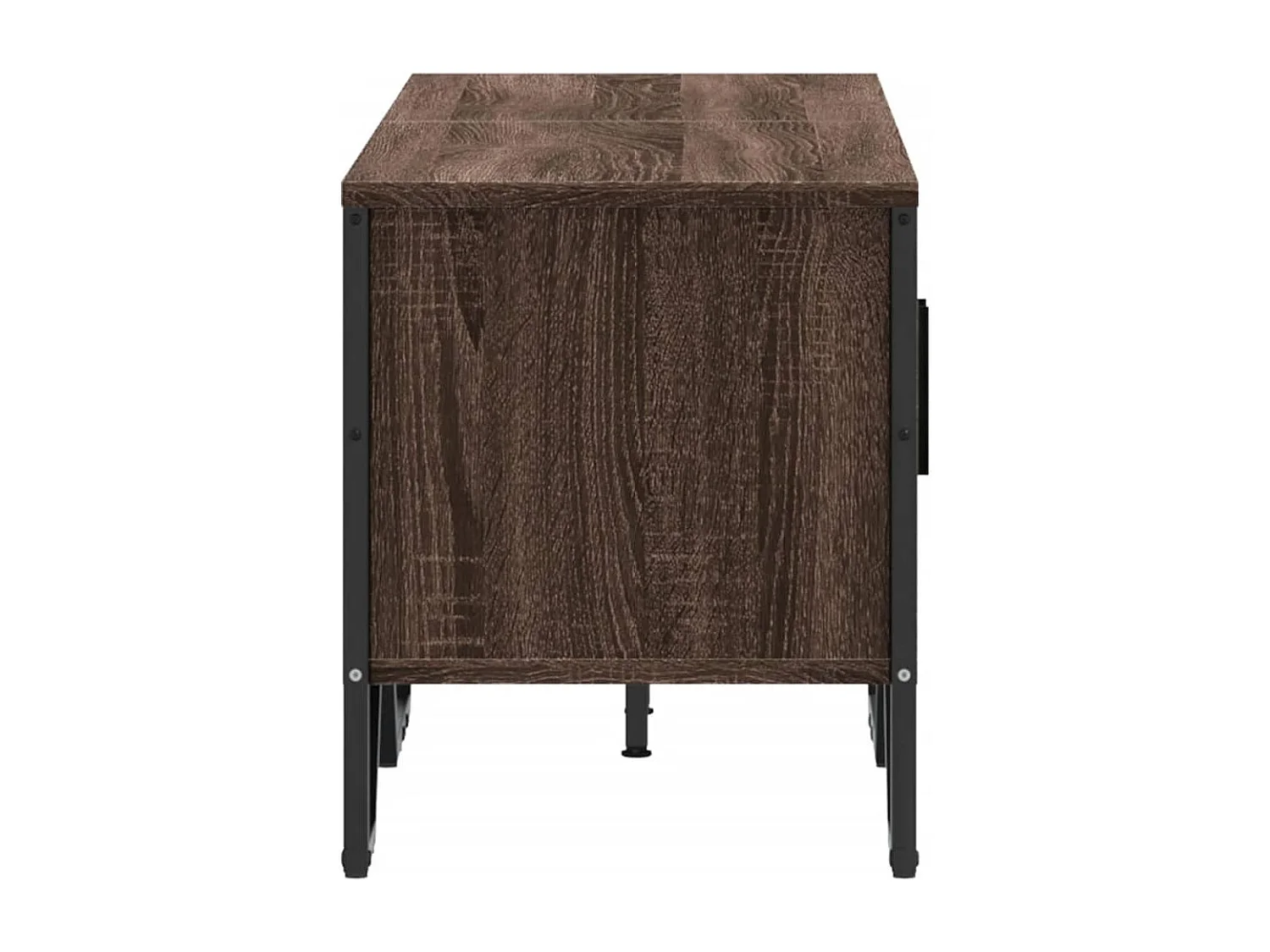 Tv-meubel | Tv-Bank | TV-kast122x34x41 cm bewerkt hout bruin eikenkleurig