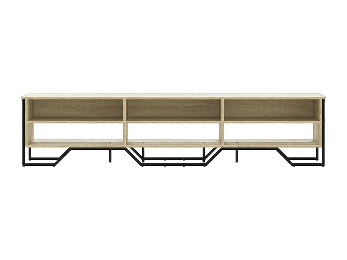 Tv-meubel | Tv-Bank | TV-kast180x34x41 cm bewerkt hout sonoma eikenkleurig