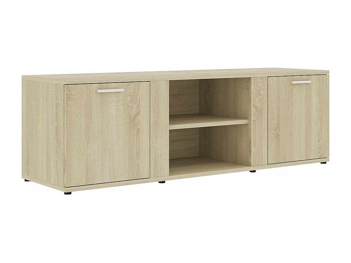 Tv-meubel | Tv-Bank | TV-kast 120x34x37 cm bewerkt hout sonoma eikenkleurig