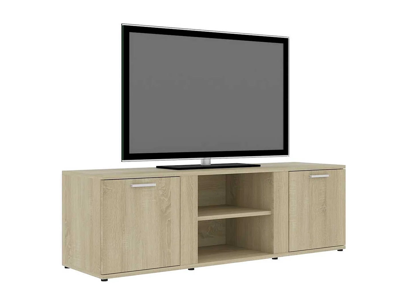 Tv-meubel | Tv-Bank | TV-kast 120x34x37 cm bewerkt hout sonoma eikenkleurig