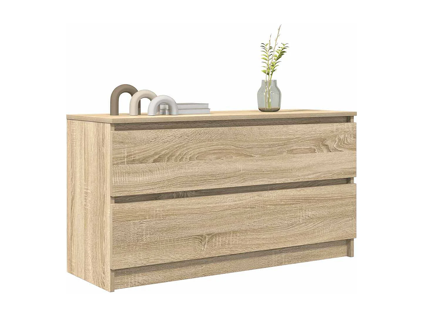 Meuble TV | Banc TV | Armoire TV chêne sonoma 100x35x54 cm bois d'ingénierie