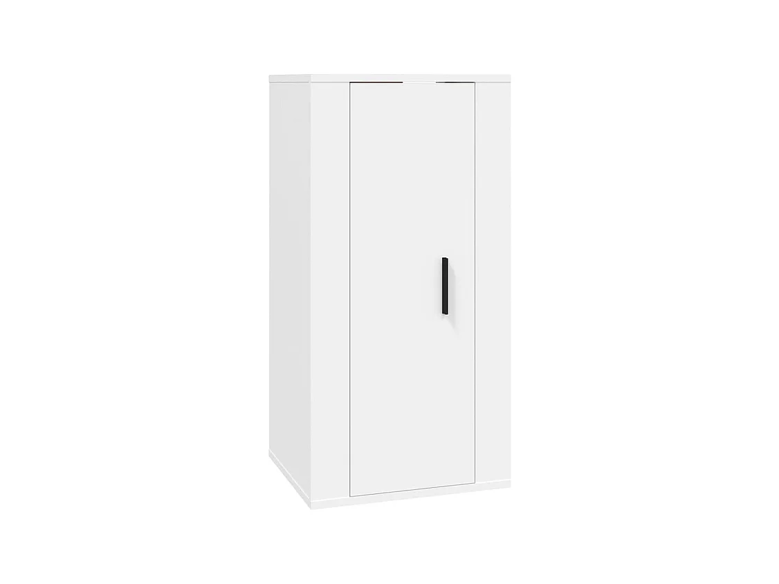 Ensemble de meubles TV | Bancs TV | Armoires TV 4 pcs Blanc Bois d'ingénierie