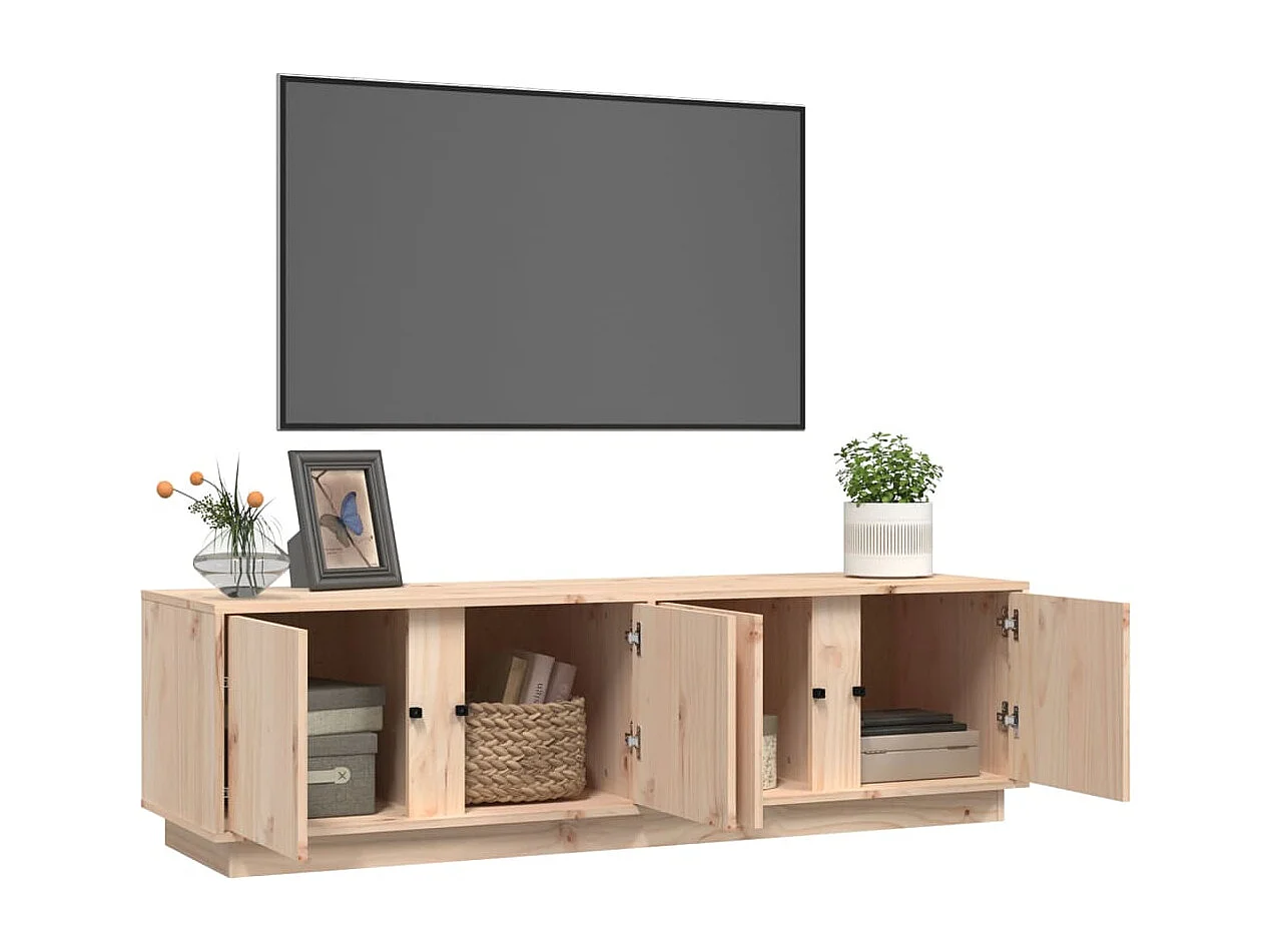 Meuble TV | Banc TV | Armoire TV 140x40x40 cm Bois de pin massif