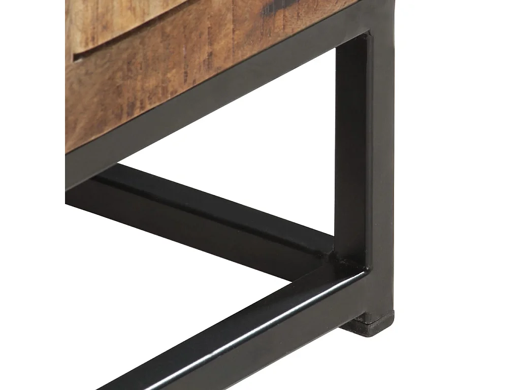 Mueble para TV  | Gabinete de TV |  Mueble de salón de madera maciza reciclada 120x30x40 cm