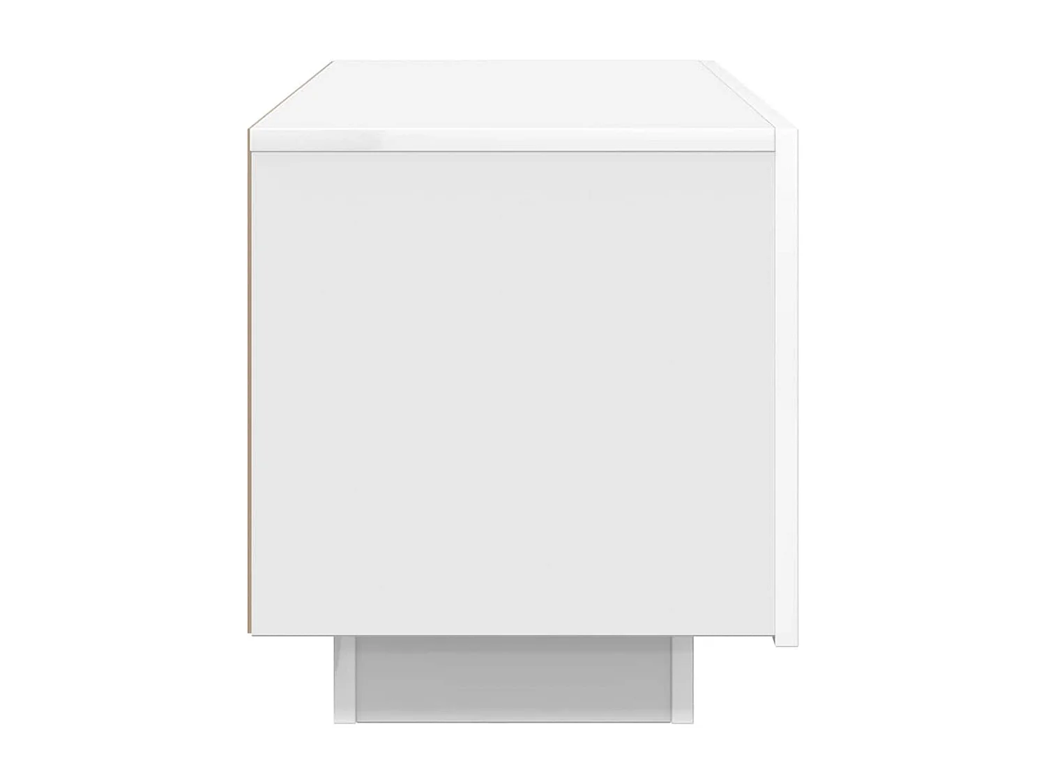 Meuble TV | Banc TV | Armoire TV Blanc 100x35x40 cm Aggloméré