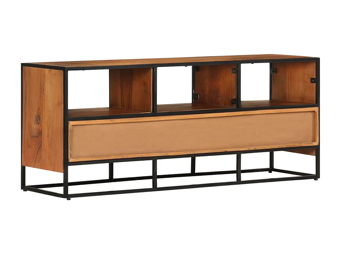 Mueble para la TV | Gabinete de TV | Mueble de salón madera maciza de acacia 110x30x45 cm