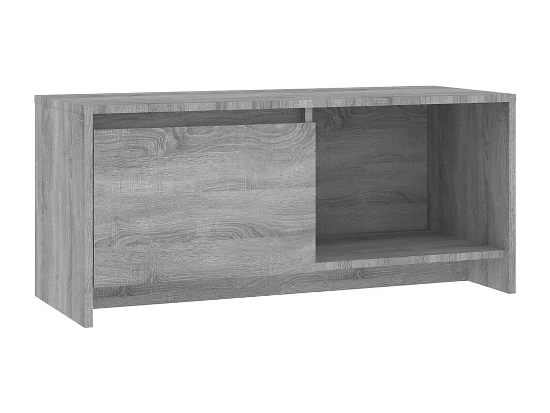 Mueble de TV | Mueble de salón madera de ingeniería gris Sonoma 90x35x40 cm
