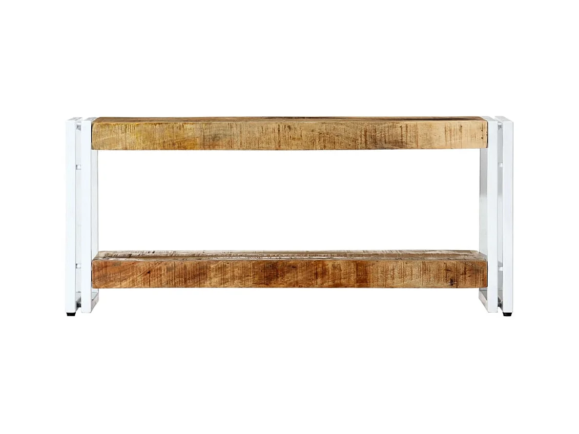 Mueble para TV  | Gabinete de TV |  Mueble de salón de madera maciza de mango 90x30x40 cm