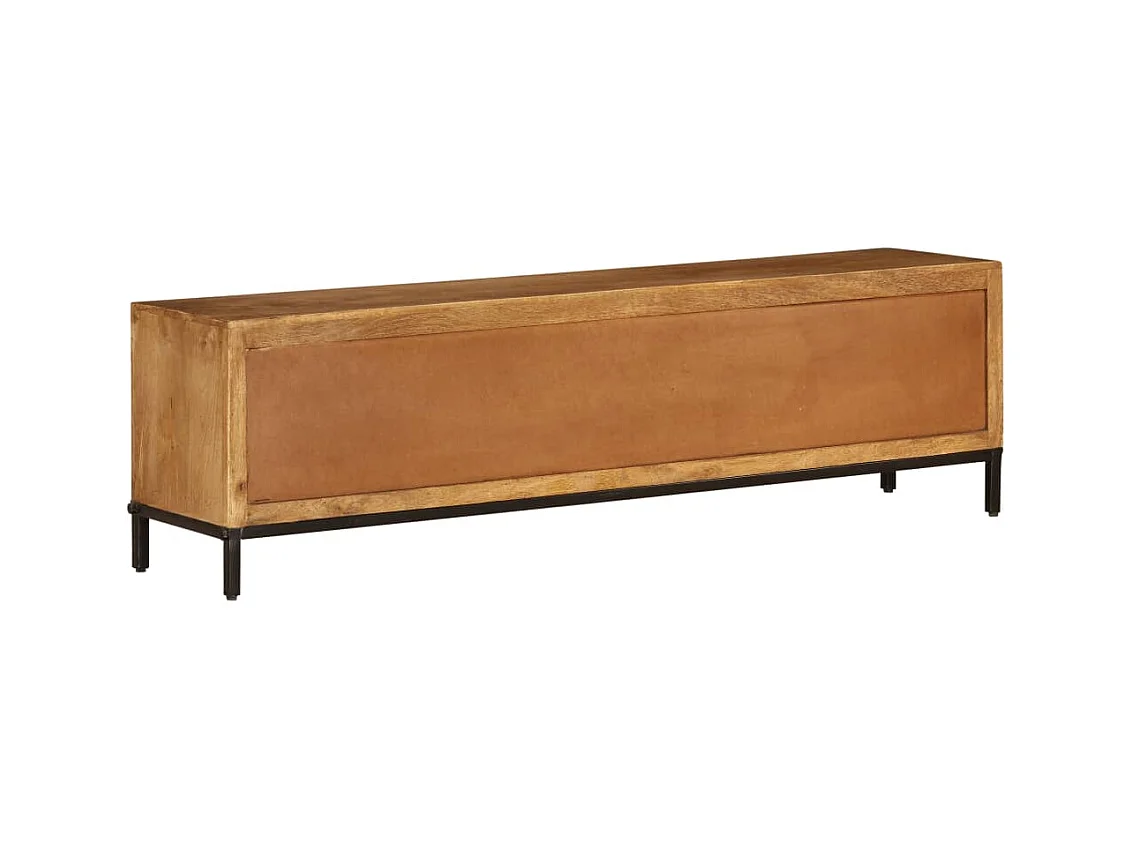 Mueble de TV | Mueble de salón madera maciza de mango 140x30x40 cm