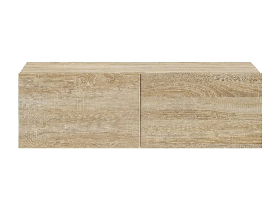 Meubles TV | Bancs TV | Armoires TV muraux 4 pcs chêne sonoma 100x30x30 cm
